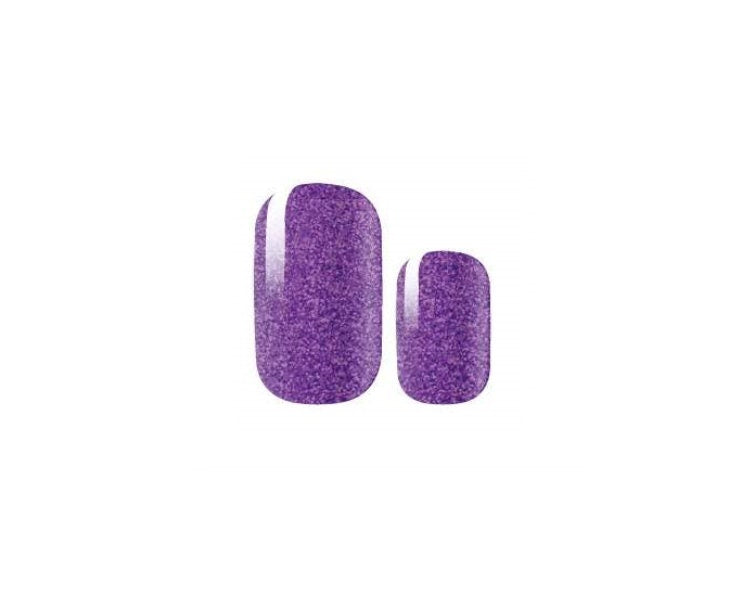 Purple - Glitter - Nail Wrap - Dry Nail Polish