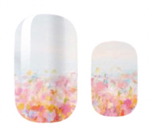 Summer Day - Long Lasting Floral Nail Wraps