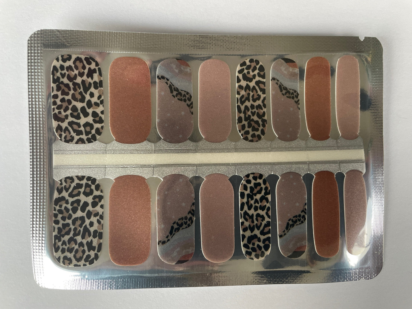 Neutral - Animal Print - Nail Wrap - Dry Nail Polish