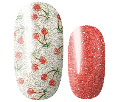 Pink Cherry - Dry Nail Polish - Long Wear Nail Wraps