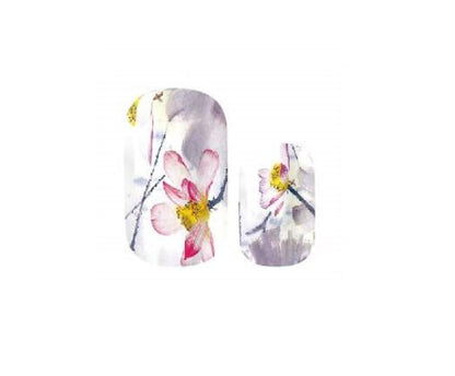 Nail Wraps - Nail Stickers - Nail Polish Strips - Nail Decals - Watercolor Floral