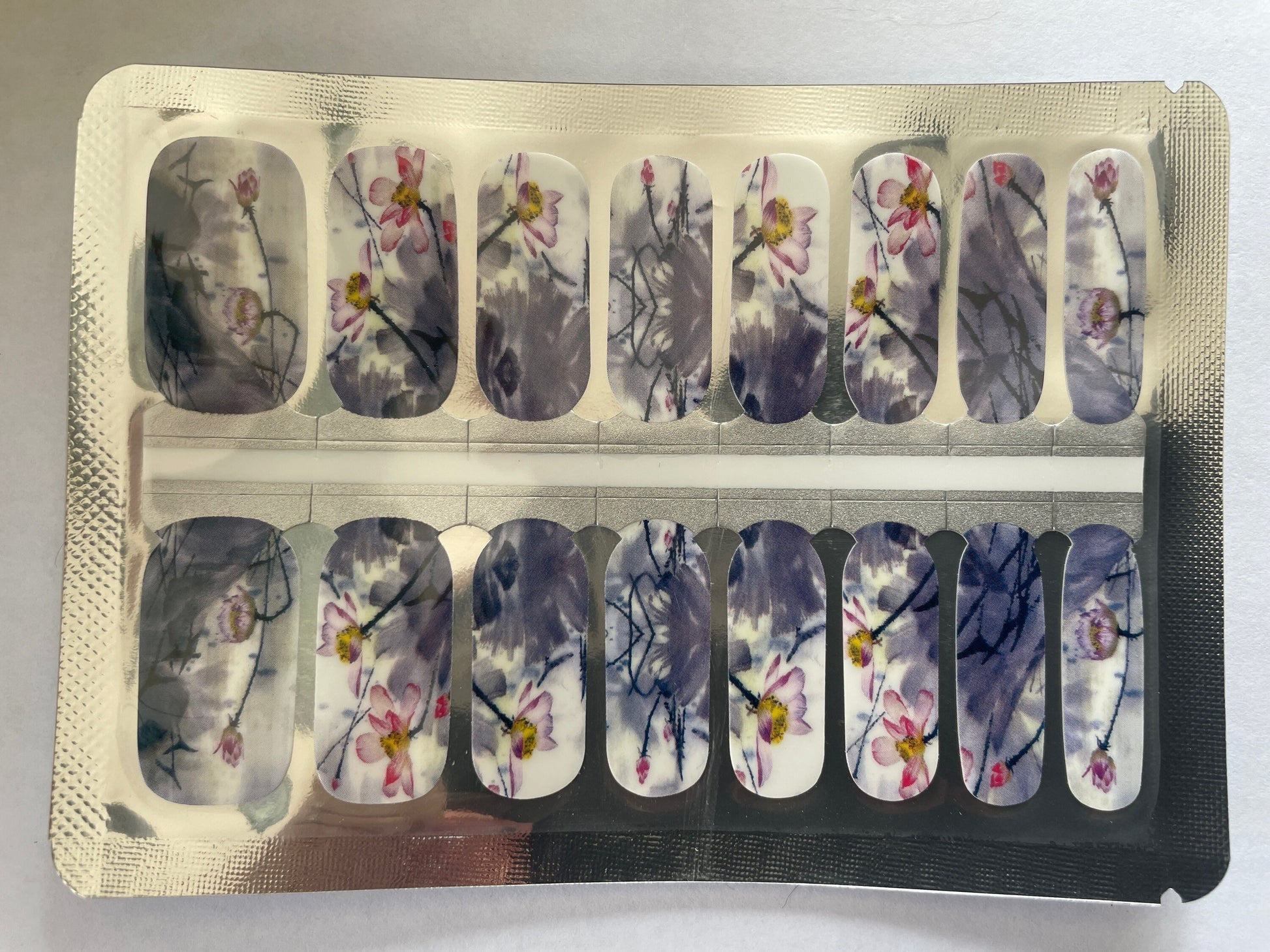 Nail Wraps - Nail Stickers - Nail Polish Strips - Nail Decals - Watercolor Floral