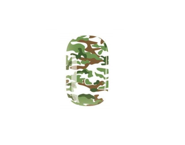 Camo - Tomboy Nails - Dry Nail Polish - Long Wear Nail Wraps - Nail Strips