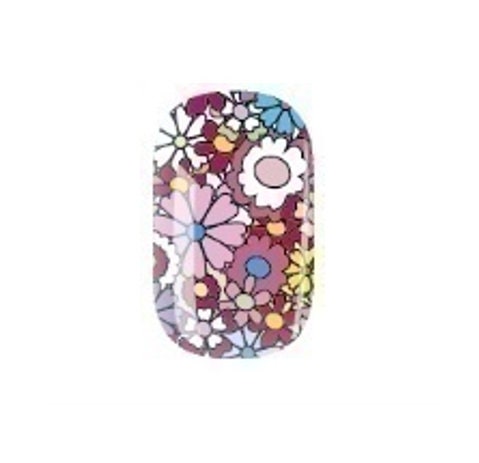 Nail Wraps - Hippy Nail Wraps - Nail Polish Strips Spring - Floral - Dry Nail Polish - Long Wear Nail Wraps