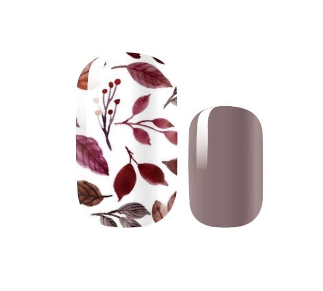 Autumn Leaves - 100% Real Nail Polish - Nail Wraps - Dry Nail Polish - Nail Stickers - Nail Decals