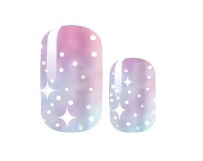 Pastel Sparkle - Dry Nail Polish - Long Wear Nail Wraps - Nail Stickers